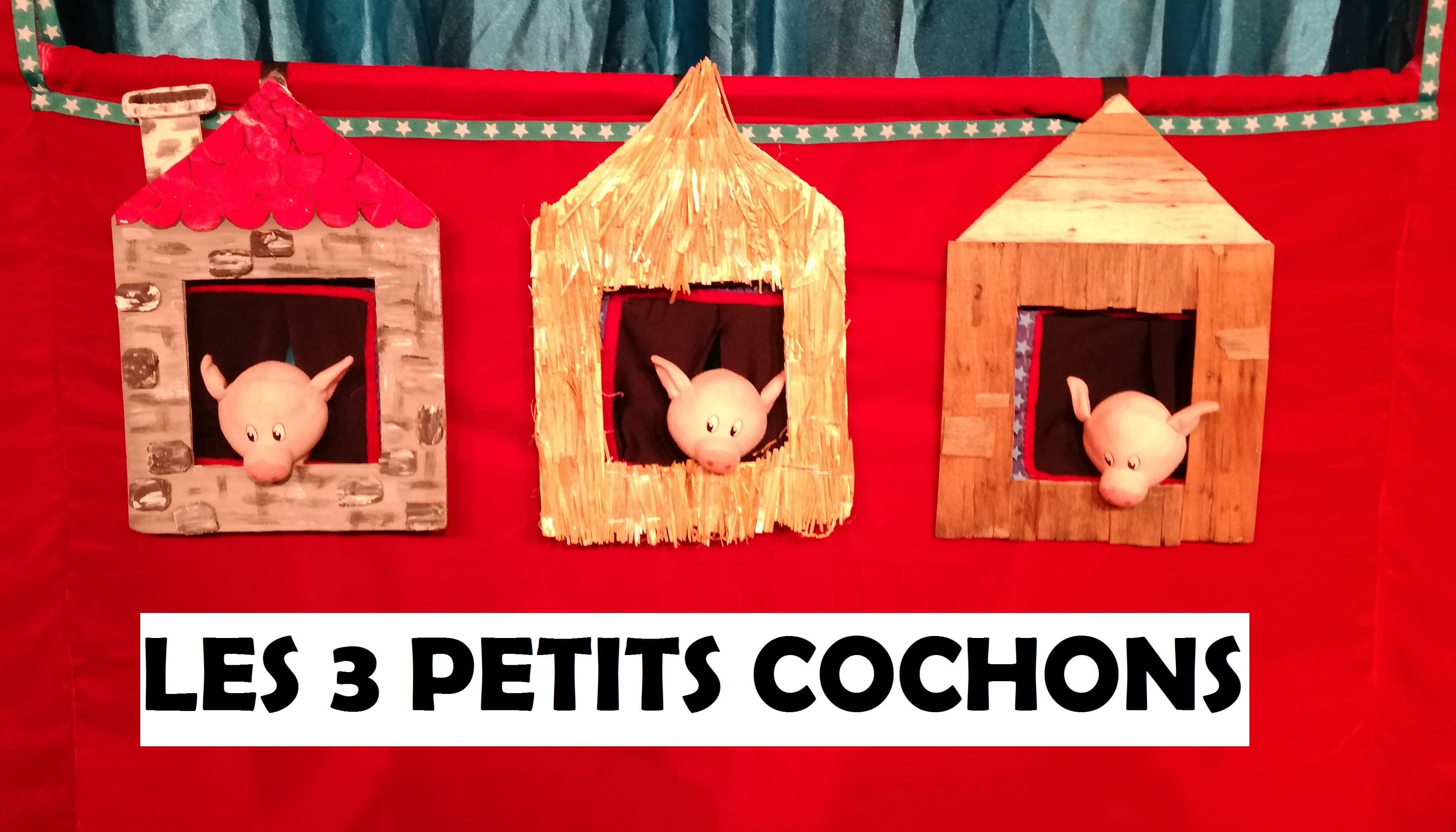 Les 3 petits cochons - Spectacle 1-3 ans - Le Flibustier
