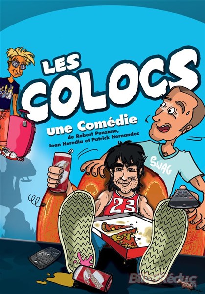 Les colocs - humour - comédie - Marseille - Aix - Le Flibustier