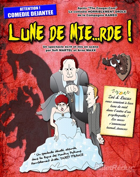 Lune de mierde - théâtre - comédie - Marseille - Aix - Le Flibustier