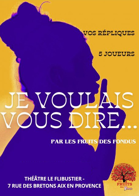 Je voulais vous dire...