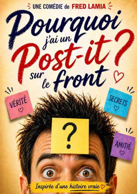 Pourquoi j'ai un post-it sur le front ?